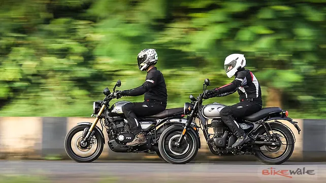 Royal Enfield Hunter 350 [2024] Left Side View