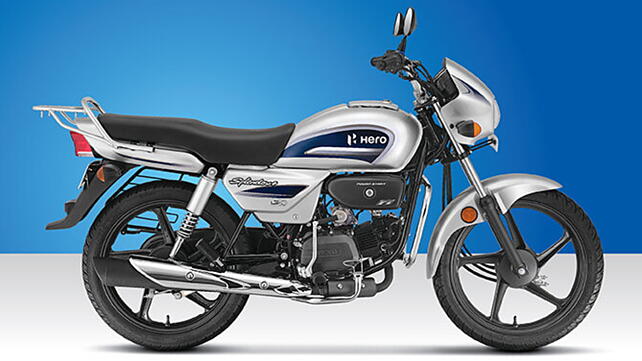 Hero Splendor Plus Right Side View