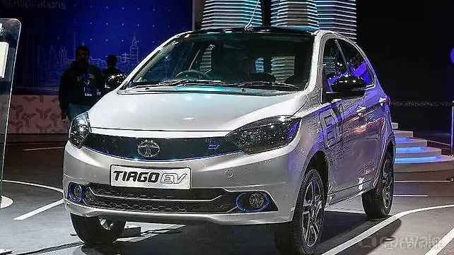 Tata Tiago EV teased; to get multi-mode regen function Tata Tiago EV teased; to get multi-mode regen function