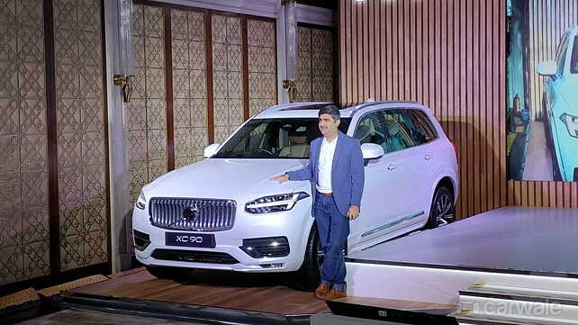 2022 Volvo XC90 launched in India at Rs 94.90 lakh