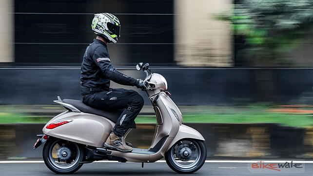 Bajaj Chetak Right Side View