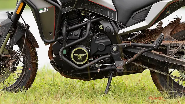 Moto Morini X-Cape Engine From Left