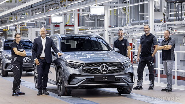 India-bound new Mercedes-Benz GLC production commenced in Germany