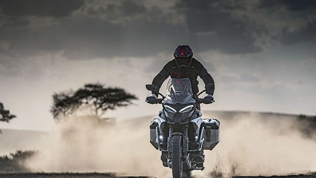 India-bound Ducati Multistrada V4 Rally: Image Gallery