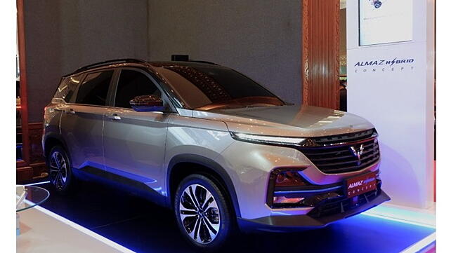 Hybrid-tech for MG Hector showcased globally