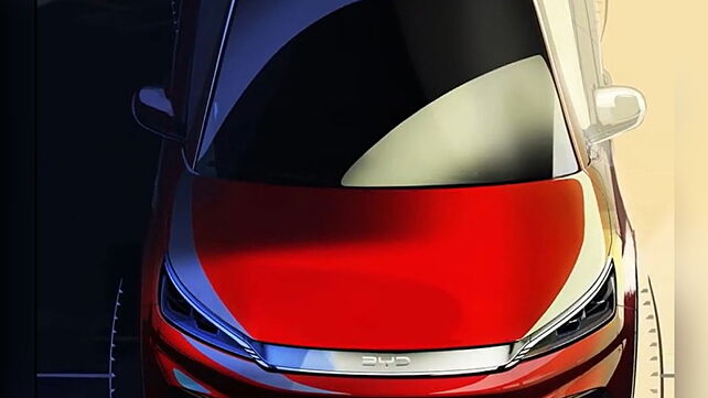 BYD Atto 3 EV teased in design sketch ahead of official launch