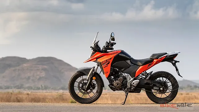 Suzuki V-Strom SX Left Side View