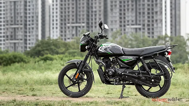 Bajaj CT 125X Left Side View