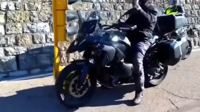 Upcoming BMW R 1300 GS adventure-tourer spied again - BikeWale