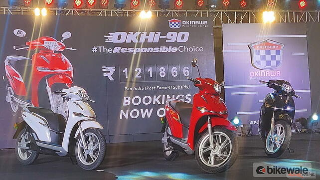 Okinawa sells 17,531 electric scooters in India in October 2022 - BikeWale