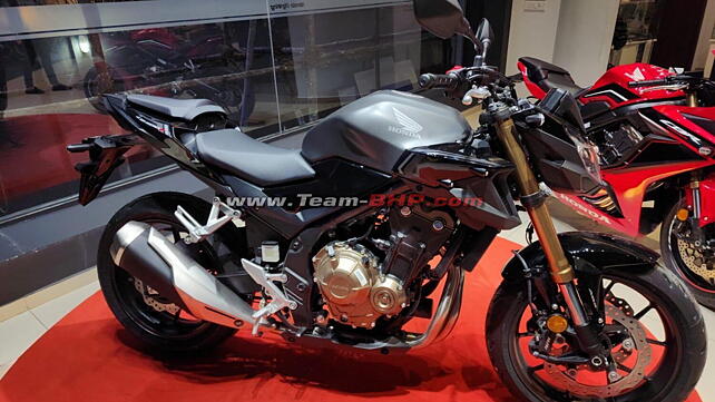 Honda showcases CB500F in India; launch imminent