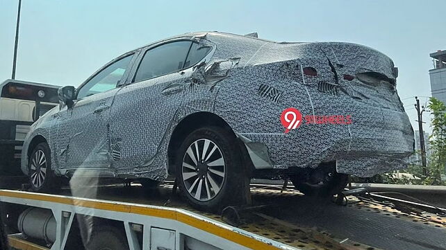 2023 Honda City facelift spied in India