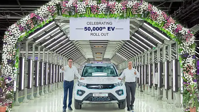 Tata Motors EV division achieves the 50,000 units production milestone Tata Motors EV division achieves the 50,000 units production milestone