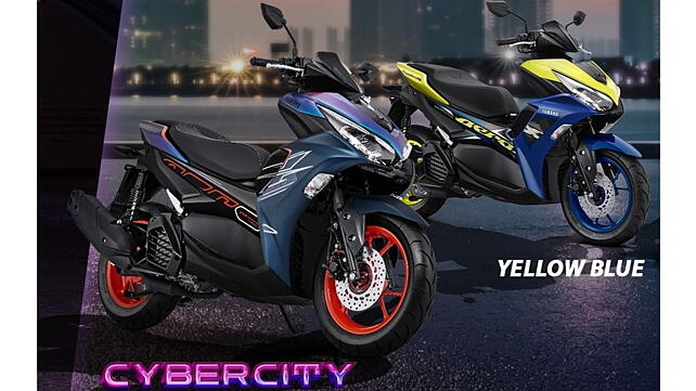 2023 Yamaha Aerox revealed in seven new colours - BikeWale