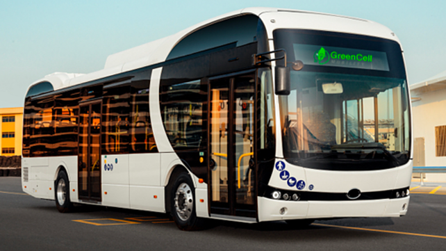 GreenCell Inter City Bus