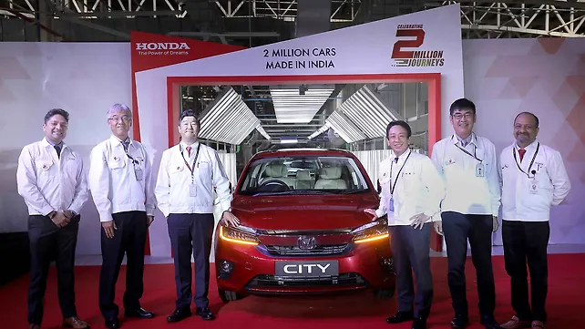 Honda Cars India attains 2 million production milestone Honda Cars India attains 2 million production milestone