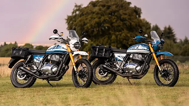 Royal Enfield Interceptor 650-based custom scrambler showcased at EICMA Royal Enfield Interceptor 650-based custom scrambler showcased at EICMA