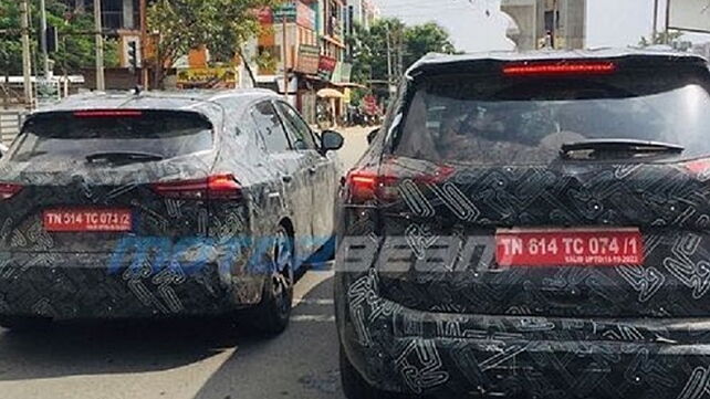 Nissan X-Trail spotted testing in India