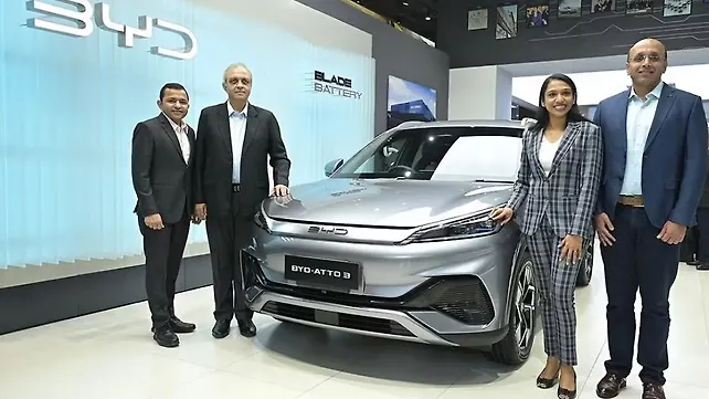 BYD inaugurates passenger vehicle showroom in Pune BYD inaugurates passenger vehicle showroom in Pune