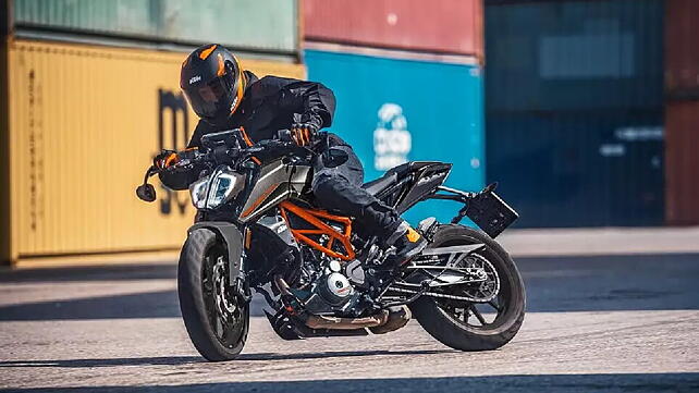 KTM 200 Duke Left Front Three Quarter