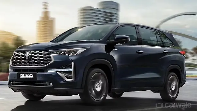 Toyota Innova Hycross showcased: Now in pictures Toyota Innova Hycross showcased: Now in pictures