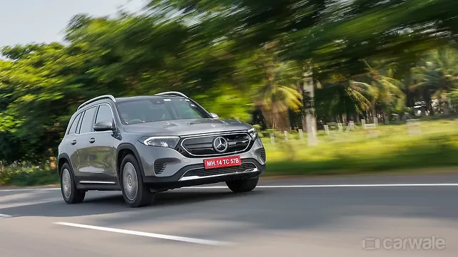 Mercedes-Benz EQB Right Front Three Quarter Mercedes-Benz EQB Right Front Three Quarter