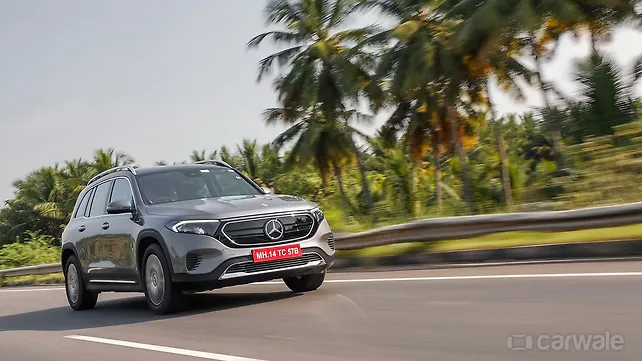 Mercedes-Benz EQB Right Front Three Quarter Mercedes-Benz EQB Right Front Three Quarter