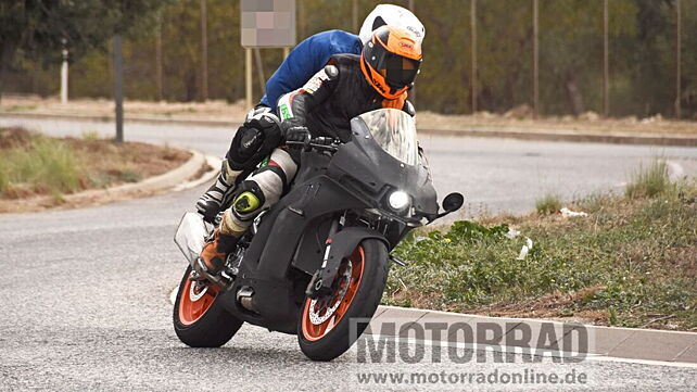 All-new KTM RC 990 sportbike spied testing again