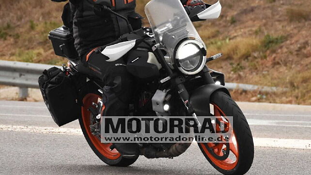 Husqvarna Vitpilen 125 test mule spotted!