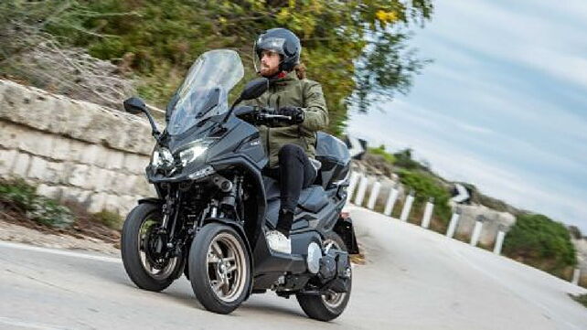 Kymco CV3 trike unveiled overseas