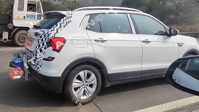 Skoda Kushaq spotted testing; CNG variant in the works?