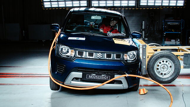 Maruti Suzuki Ignis scores one star in GNCAP crash test