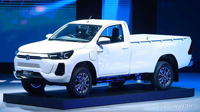 Toyota unveils Hilux electric concept