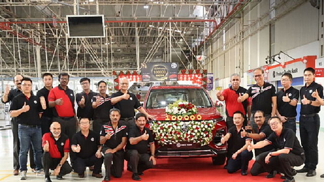 MG achieves 100,000 units production milestone of Hector