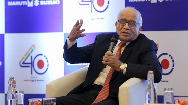 RC Bhargava, Chairman, Maruti Suzuki India