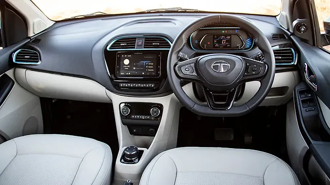 Tata Tiago EV Dashboard Tata Tiago EV Dashboard