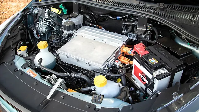 Tata Tiago EV Engine Shot Tata Tiago EV Engine Shot