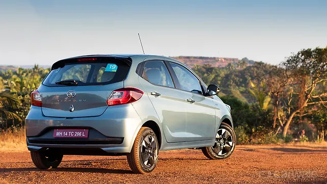 Tata Tiago EV Right Rear Three Quarter