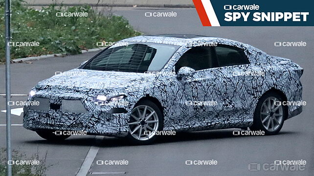 Mercedes-Benz EQA electric sedan spied for the first time
