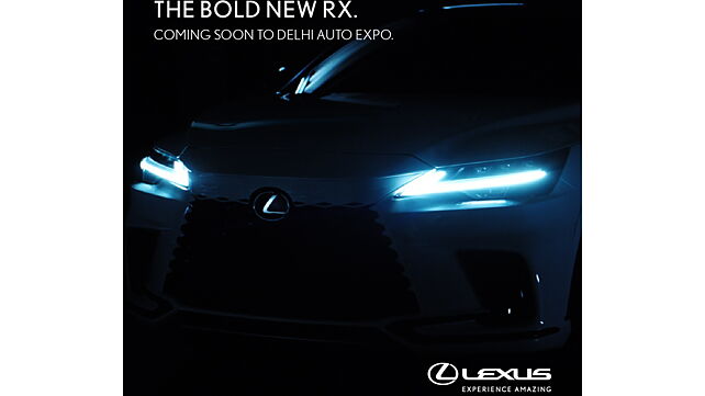New Lexus RX teased again; to be showcased at 2023 Auto Expo