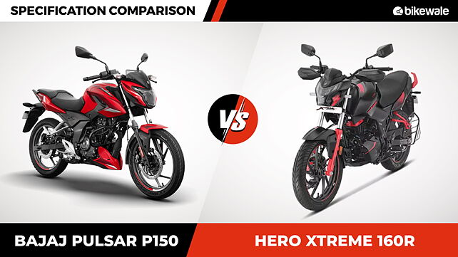 Bajaj Pulsar P150 vs Hero Xtreme 160R: Specification Comparison