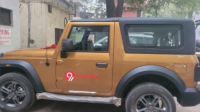 Mahindra Thar 4x2 latest leaks; new colour and specs revealed