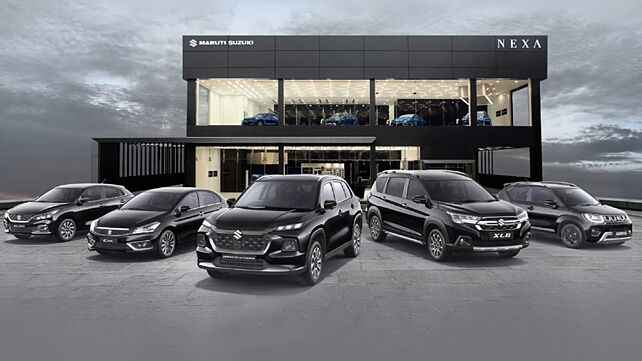 Maruti Suzuki Nexa Black Edition range launched
