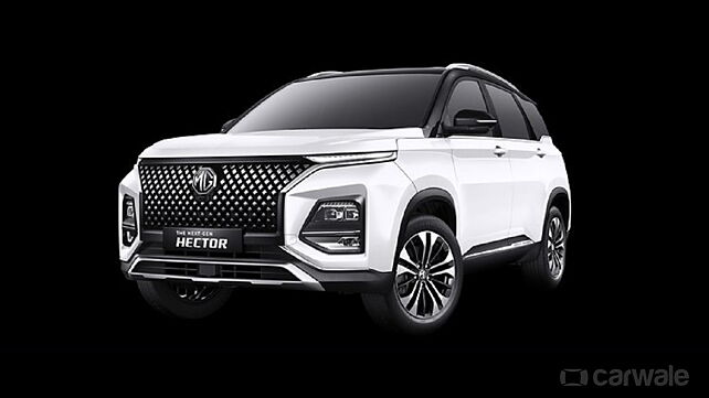 New MG Hector facelift to be offered in seven colours
