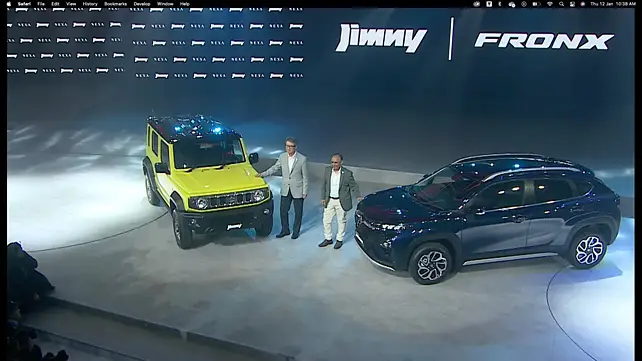 Maruti Jimny and Maruti Fronx