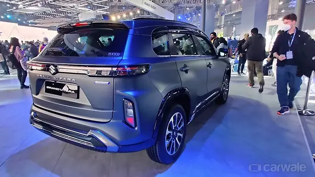 Maruti showcases Matte edition Grand Vitara at Auto Expo 2023 - CarWale
