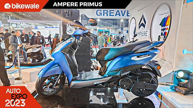 Ampere Primus electric scooter unveiled at Auto Expo 2023