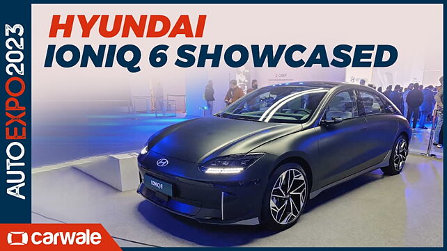 Auto Expo 2023: Hyundai Ioniq 6 showcased