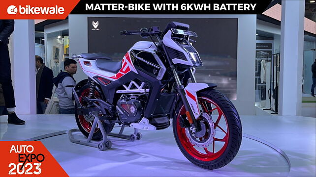 Auto Expo 2023: Matter electric motorcycle with bigger battery showcased