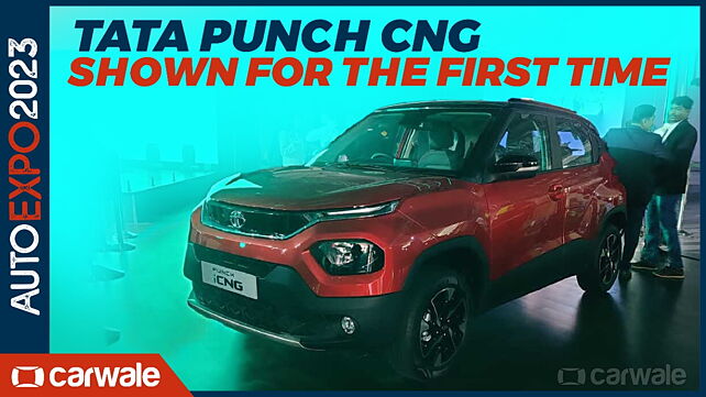 Auto Expo 2023: Tata Punch CNG showcased for the first time